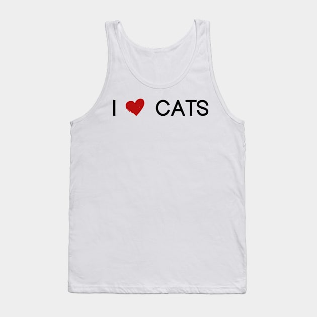 i love cats Tank Top by PolygoneMaste